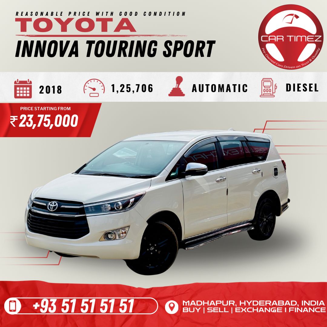 Toyota Innova Crysta Touring Sports 7Str