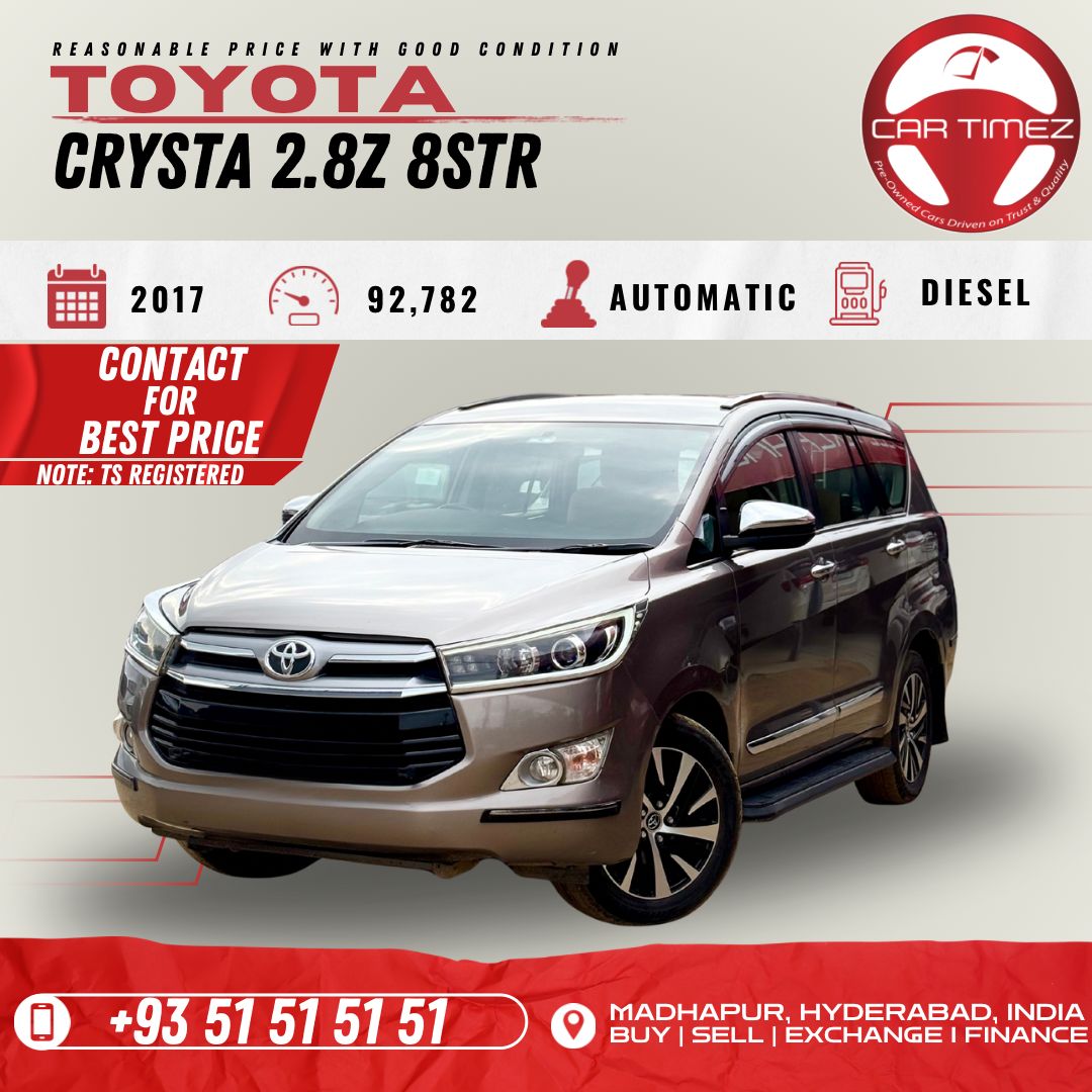 Toyota Innova Crysta 2.8 Z 7STr Automatic