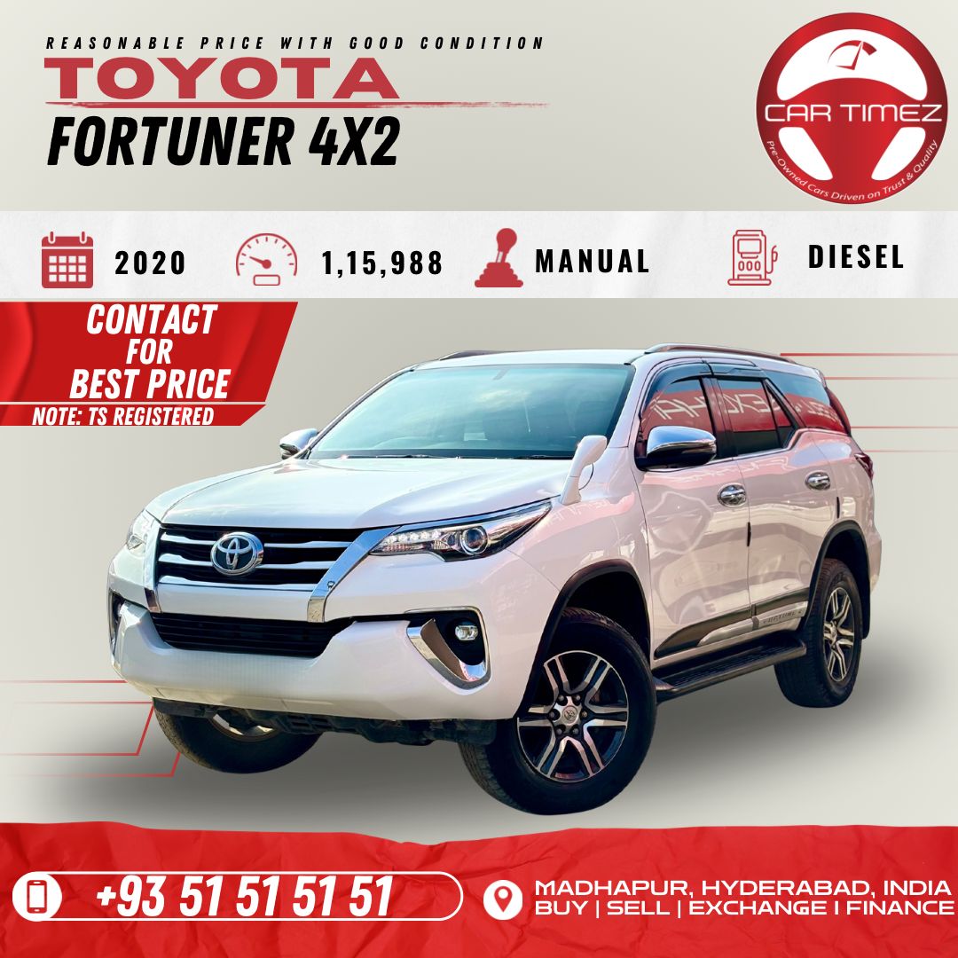 Toyota Fortuner 4*2 BSIV