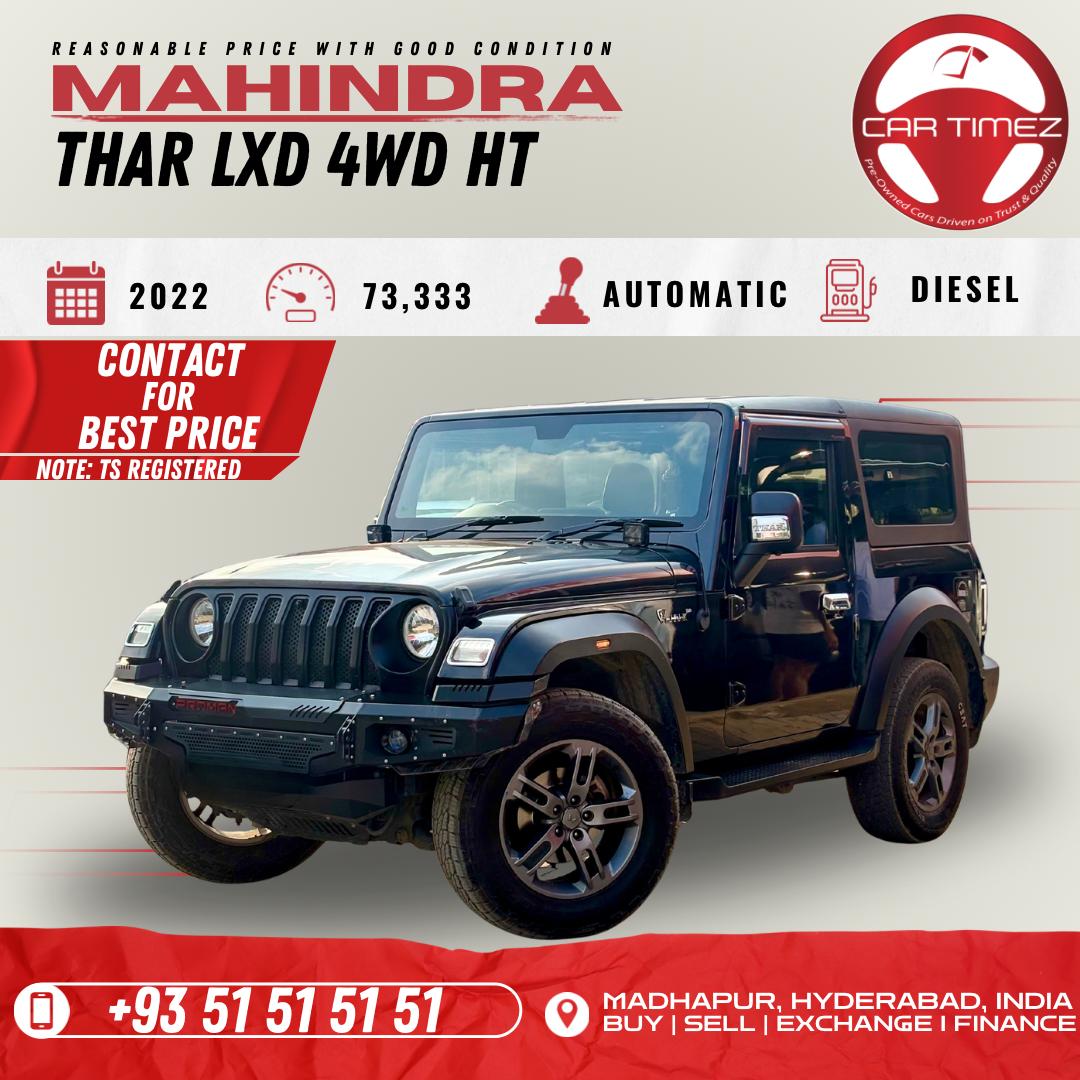 Mahindra Thar LX D 4WD HT Automatic