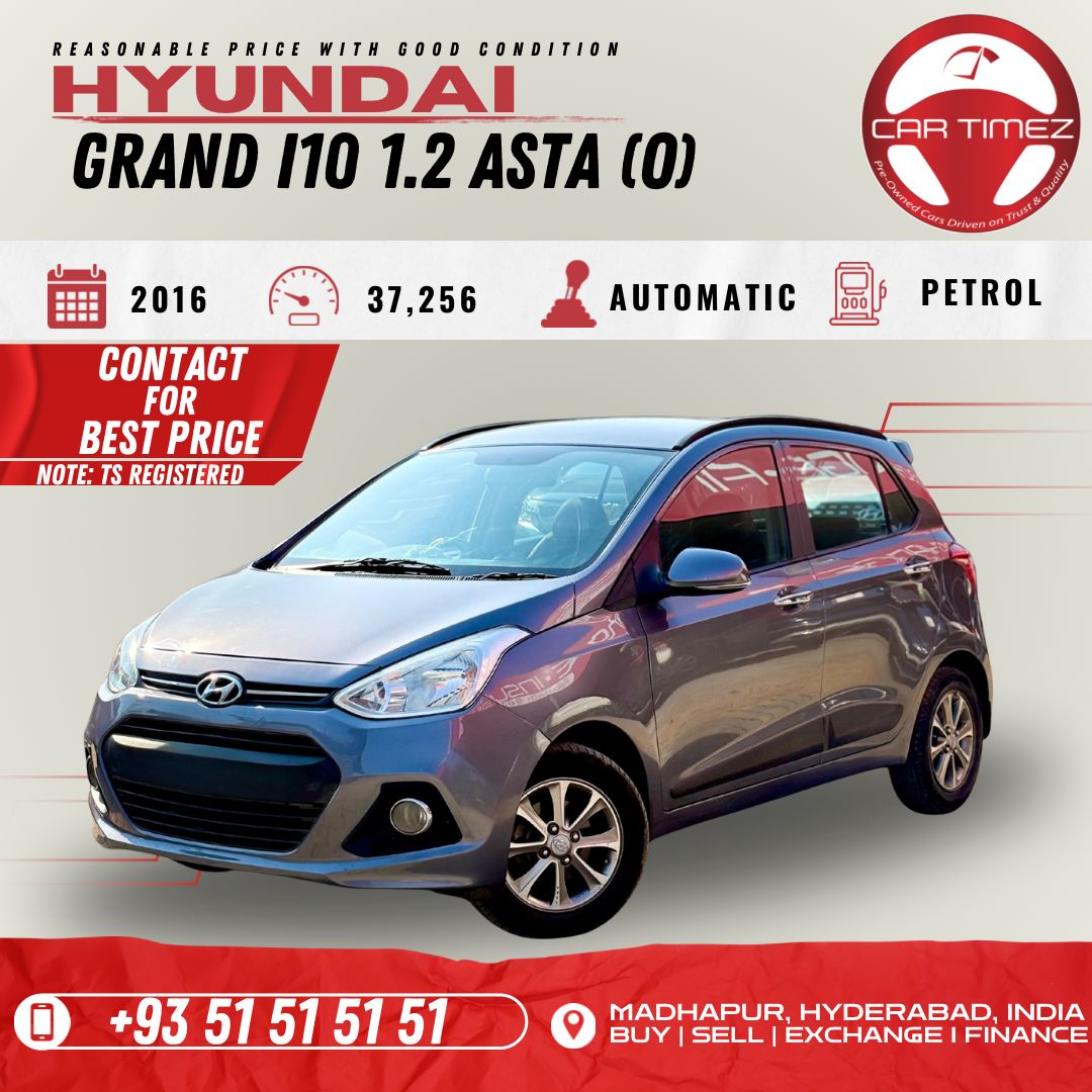 Hyundai Grand I10 1.2 Asta (O)